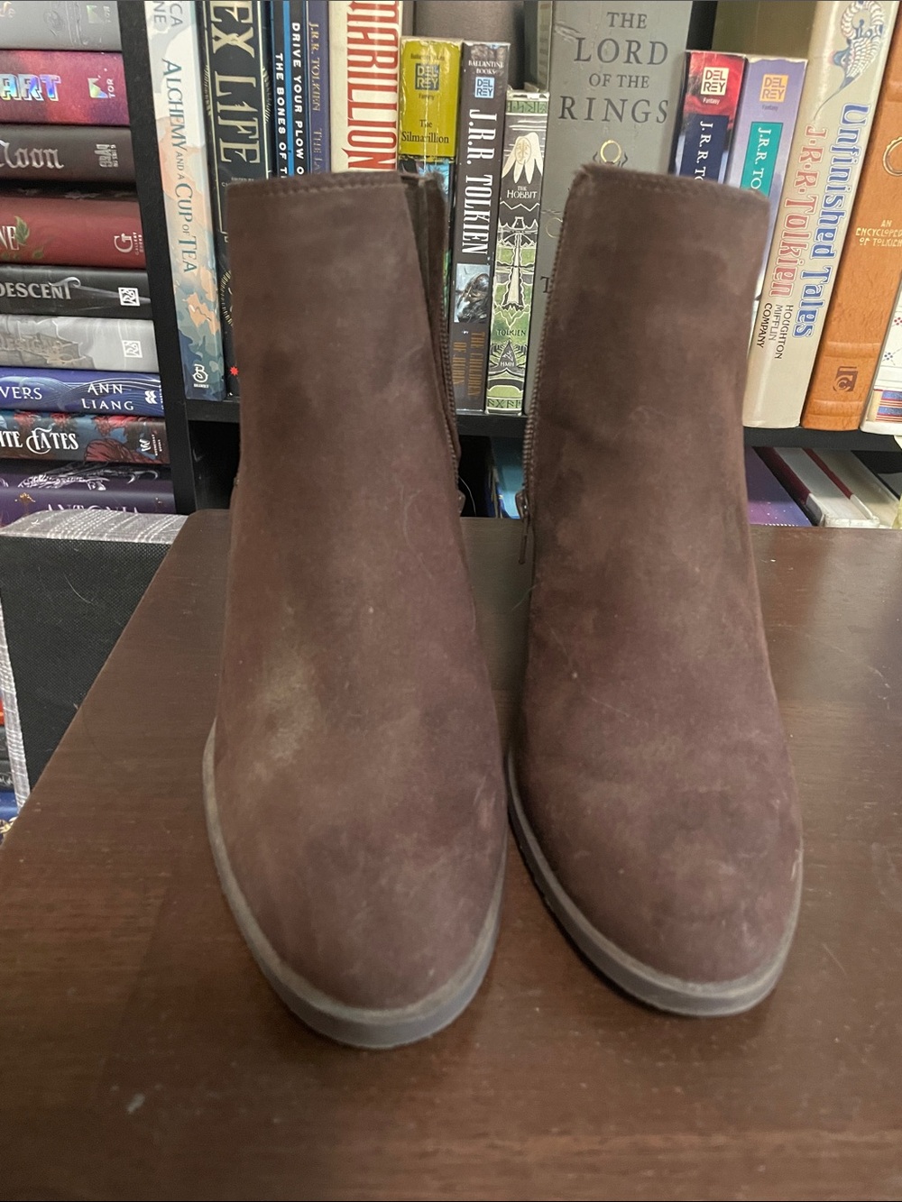 Women’s Brown Suede Ankle Boots